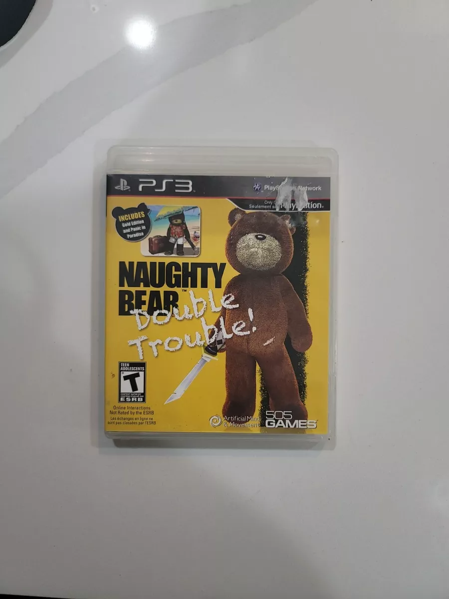 Naughty bear best sale double trouble ps3