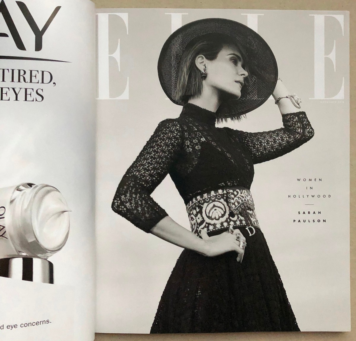 LADY GAGA US ELLE WOMEN IN HOLLYWOOD EDITION NOV 2018