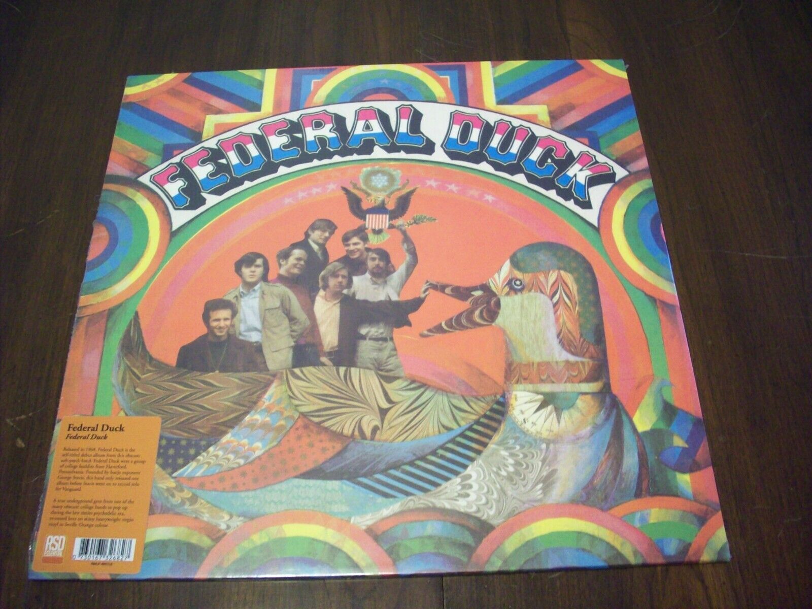 Federal Duck , S/T LP , 2021 Reel RSD Orange Vinyl Press., New ,Sealed !