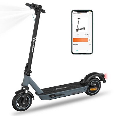Evercross EV10K Max E-Scooter mit Straßenzulassung 400W Elektroroller 15,6Ah ABE