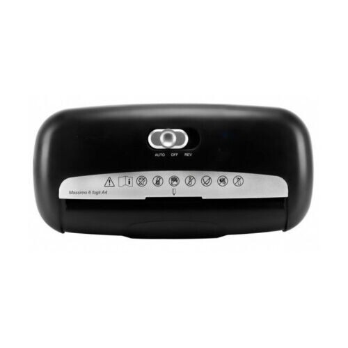 Destructeur De Documents Nedis - Broie Jusqu'à 6 Feuilles A4 Et Cartes De Crédit - Idéal Bureau