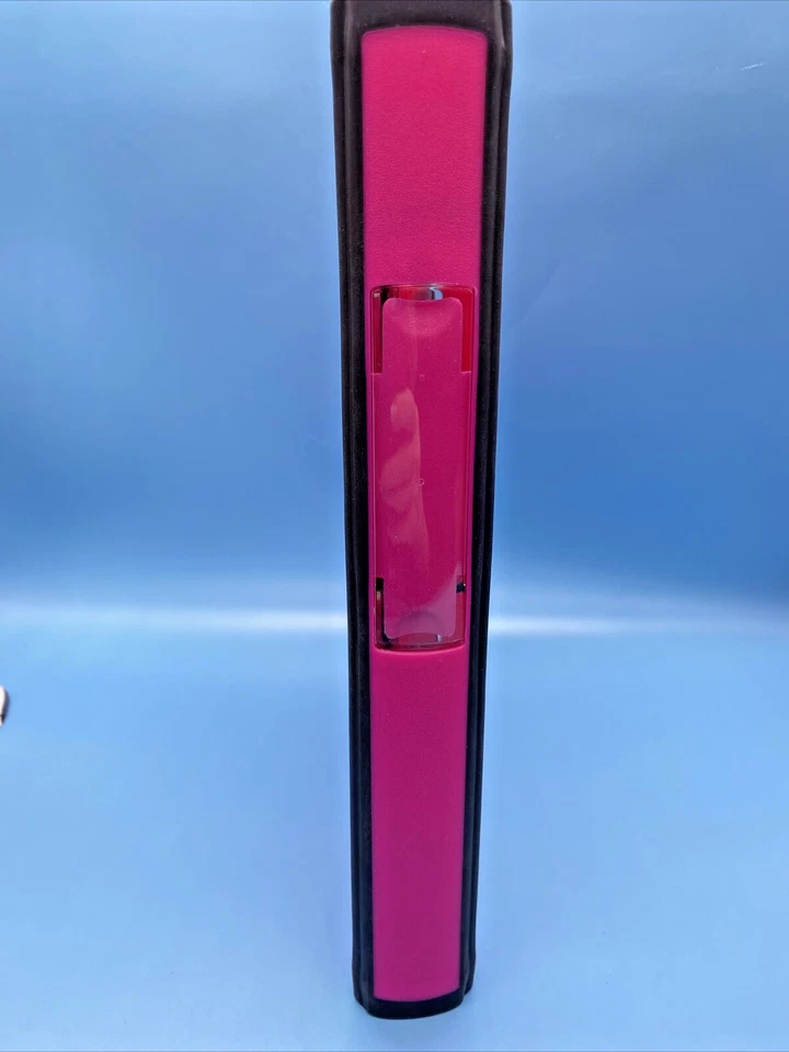 Staples Better Binder Negro Borde Rosa 1.5" Ver Carpeta Anillos 3D Devolución Tienda Foto 3 de 4