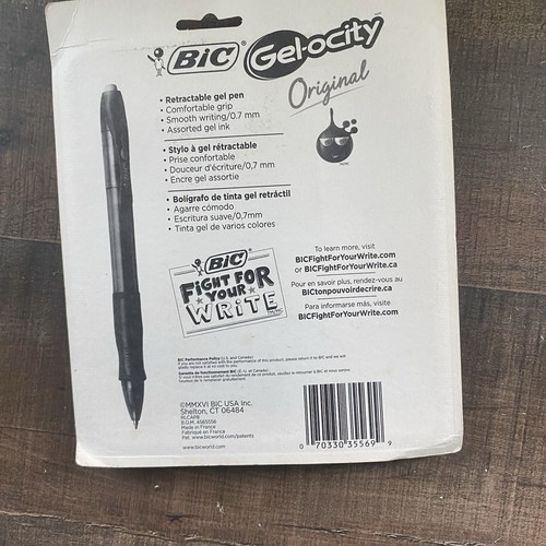 Gelocity Original Long Lasting Fashion Gel Pens, Medium Point (0.7mm) Assorted - Picture 6 of 8