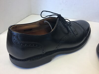 Allen Edmonds 3408 Benton Black Wingtip Oxford 9.5 D Dress Shoes Allen Edmonds 3408 Benton Black Wingtip Oxford 9.5 D Dress Shoes main image 4
