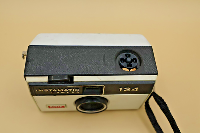 Vintage 1960's KODAK Instamatic 124 Film Photography Camera, Made