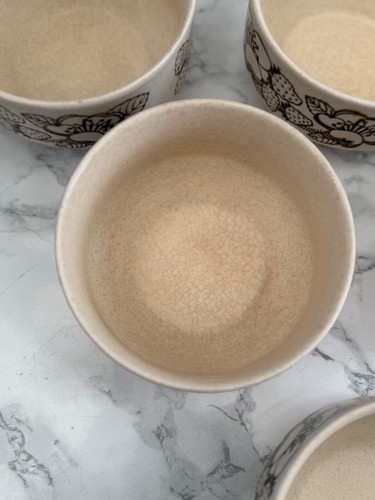 6 Kiln Craft “Strawberry Bramble” Cereal/Soup Bowls (11cm), Vintage - Picture 11 of 16