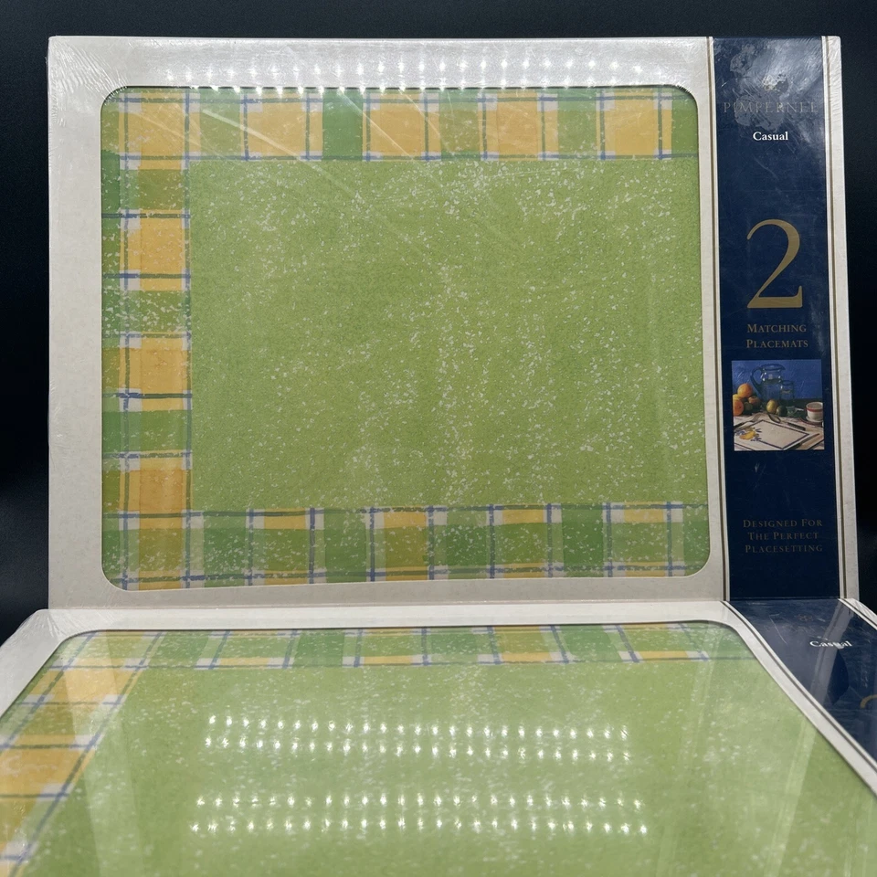 Neu Pimpernel Tischsets Vintage Cantina Zitrone Retro Diner Four 