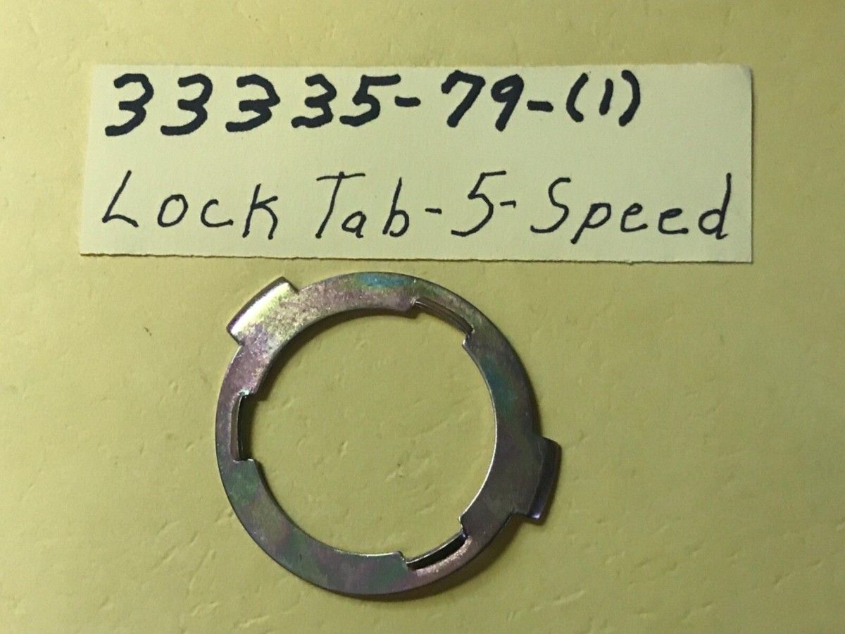 RT 190653ページ Harley 33335-79 (1) Lock Tab Transmission Sprocket 5-Speed Big