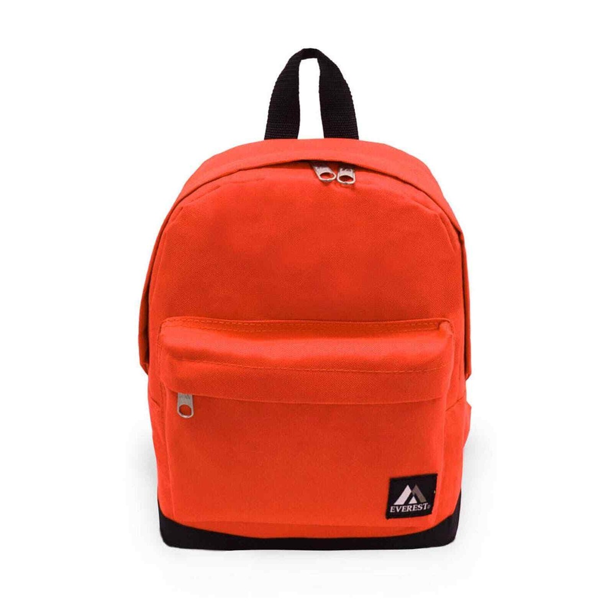 Backpack Bag Rust Orange with Black Accents | eBay