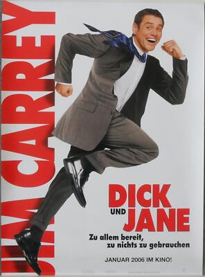Dick Und Jane (Jim Carrey) - Kino Promo Poster