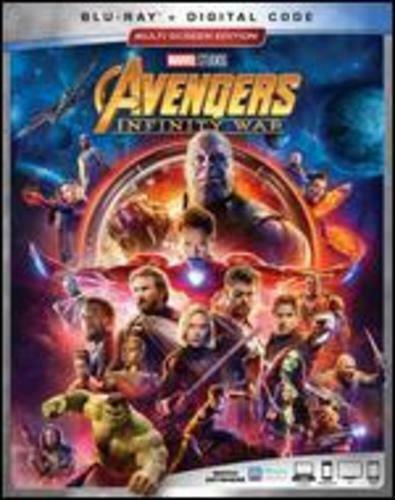Avengers Infinity War Blu-Ray DISC WITH ARTWORK NO CASE. FREE SHIPPING