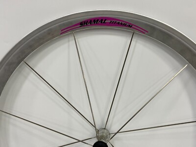 Paire Roues Campagnolo Shamal Titane - 28" - Vintage 1995 - Vélo Course
