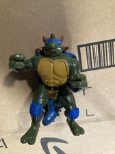 Vintage Teenage Mutant Ninja Turtles TMNT ANKYL LEO Figure Dino Playmates 1997