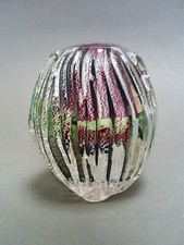 JAMES CARCASS BRITISH ART GLASS CANDLE HOLDER VASE PERFUME BOTTLE SIGNED 2015