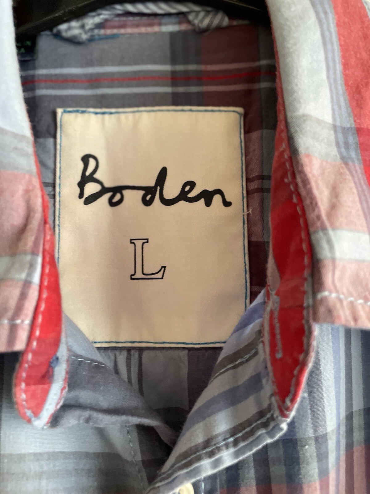 Boden Mens long sleeve shirt size L eBay