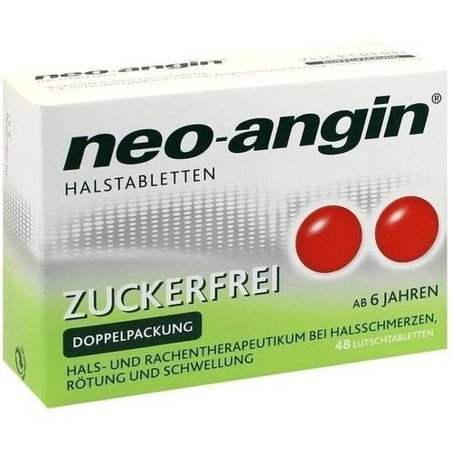 KLOSTERFRAU NEO ANGIN Halstabletten zuckerfrei 48 St PZN 826622