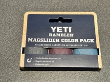 YETI Magslider Magnets for 10/20/30oz lids 20+ Colors & Packs - Mix And Match!
