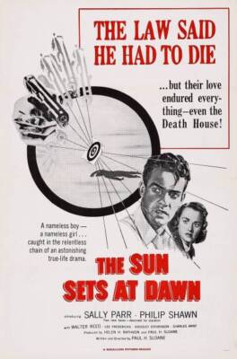 The Sun Sets At Dawn Poster Us Philip Shawn Old Movie Photo
