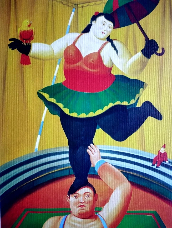 Fernando Botero Lithographie COA Originale Numérotée (Joan Mirò - René Magritte) - Photo 3/4