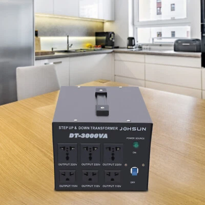 OCASAMI 110V to 220V/220V to 110V Step Up/Down Voltage Converter Transformer 3000W 13.6A