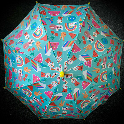 Automatik-Regenschirm für Kinder Rex London ''Top Banana''