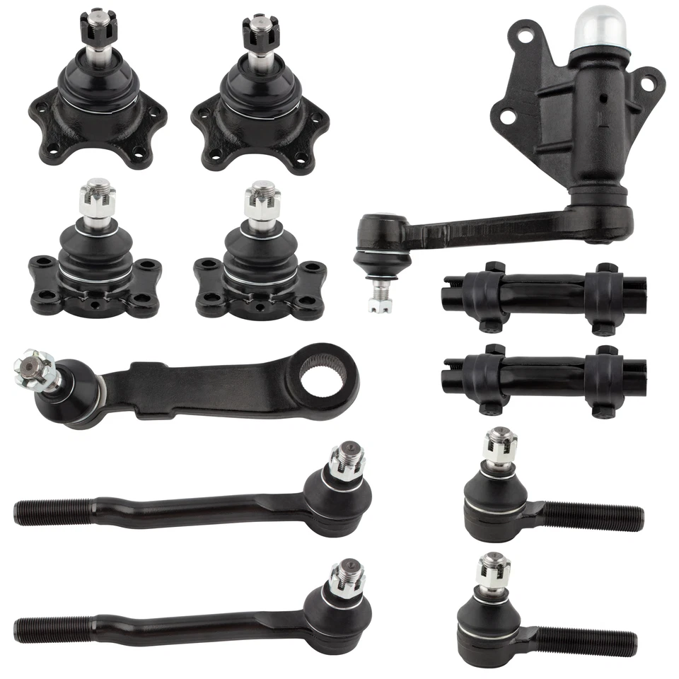 12PC Inner Outer Tie Rod Steering Arm Ball Joint For 86-89 Toyota Pickup 4Runner - Image 2 of 4