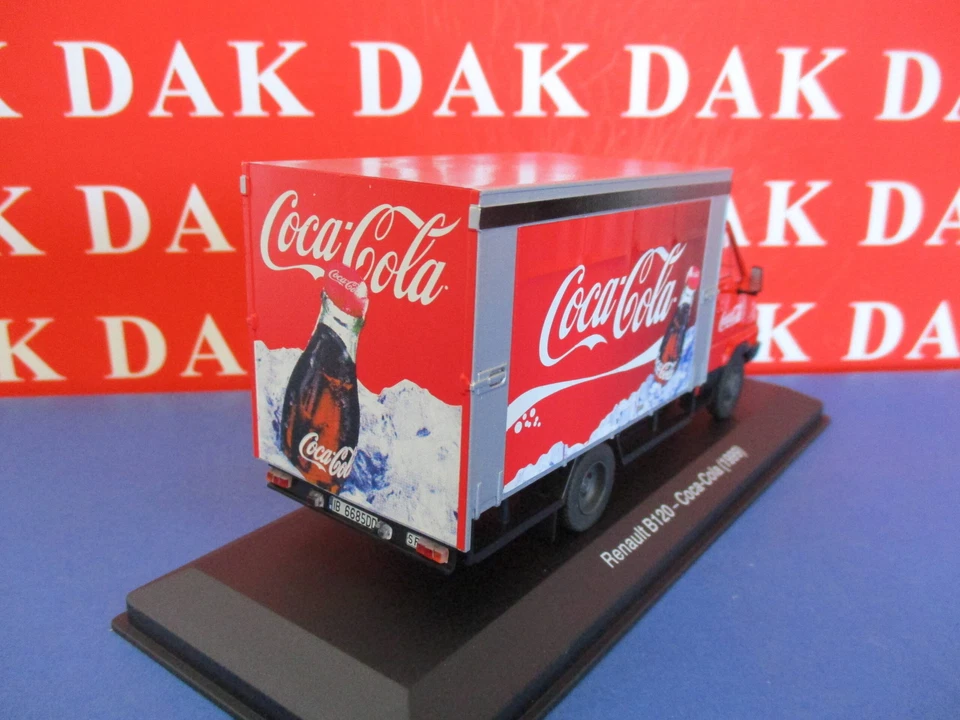 Die cast 1/43 Modellino Furgone Van Renault Master B120 Coca-Cola 1999 - Immagine 3 di 4