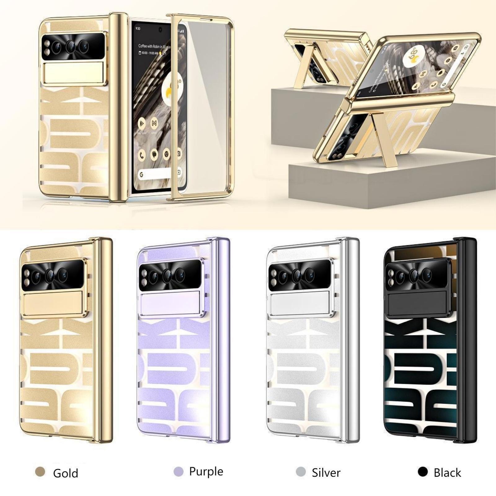 Slim Shockproof Hybrid Case for Google Pixel Fold with Hinge Protection  
