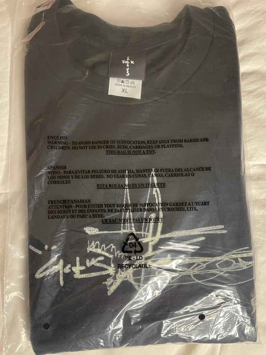 🔥 NEW Jordan x Travis Scott Cactus Jack Scribble Tee Shirt T-shirt Size XL Mens