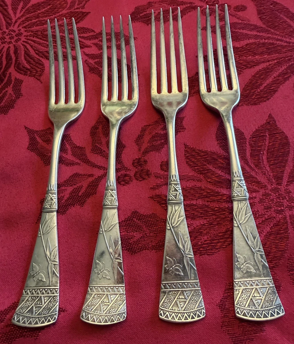 Japanese 1850-1899 Antique US Silver-Plated Flatware for sale | eBay
