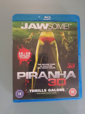 Piranha 3D - Blu-ray 3D - Blu-ray 2D - HORROR - VING RHAMES-RICHARD DREYFUSS