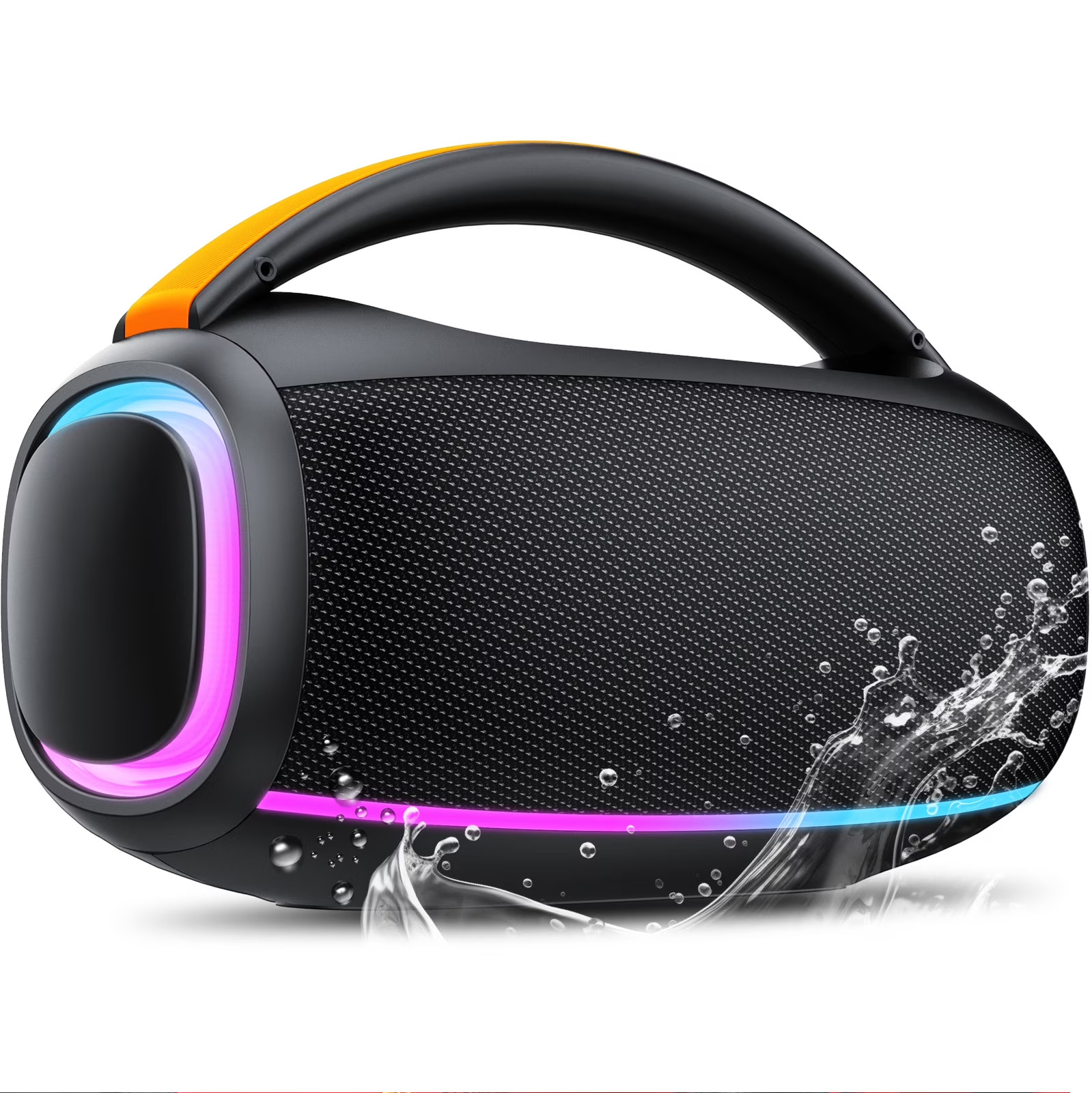 CASCHO Outdoor Bluetooth Speaker, 80W Loud Speaker w/ Bass, Speakers Bluetooth