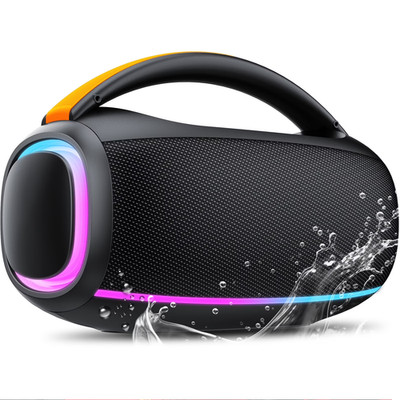 CASCHO Outdoor Bluetooth Speaker, 80W Loud Speaker w/ Bass, Speakers Bluetooth