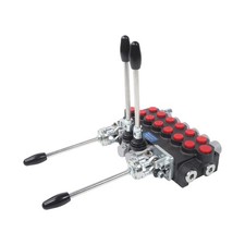 Hydraulic Backhoe Directional Control Valve w/ 4 Joysticks 6 Spool 11 GPM New