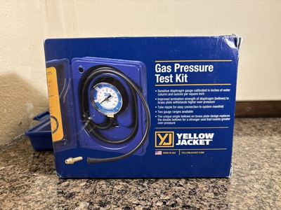 #ad Yellow Jacket 78060 Gas Pressure Test Kit $32.95