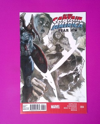 All-New Captain America Fear Him #4 2015 Marvel Comics 9.0+ Comic Book SD40-304