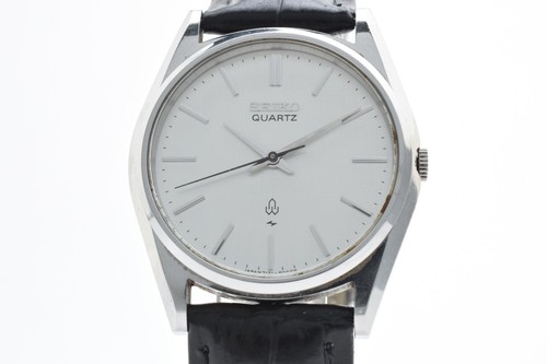 Vintage 1988 【EXC+5】SEIKO Chariot 7121-8000 Silver Quartz Men's Watch JAPAN