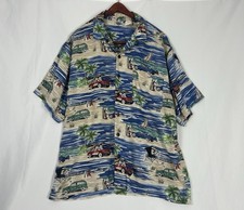 The Disney Catalog Size Large Hawaiian Shirt With Mickey And Minnie