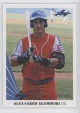 2013 Leaf Memories Blue 48/50 Alex Guerrero Alexander Guerrero #B-AG1 0s3