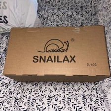 Snailax SL-632 Neck and Shoulder Shiatsu Massager with Heat - Black