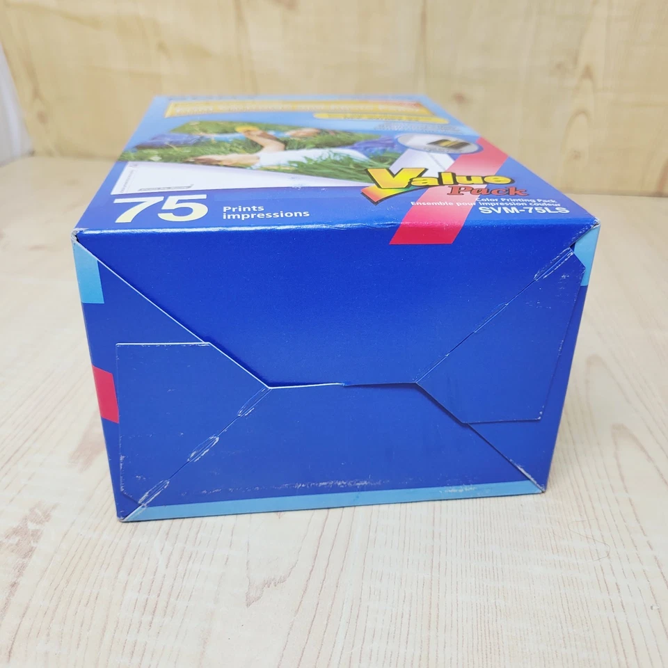 NEW Sony SVM-75LS Print Cartridges & Photo Paper Value Pack 75 Prints Digital - Image 3 of 4