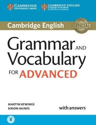 Grammar and Vocabulary for Advanced Book with Answers and Audio: Self-Study Gram