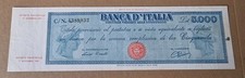 CINQUEMILA 5000 LIRE TITOLO PROVVISORIO MEDUSA REPUBBLICA ITALIANA 17/12/1947