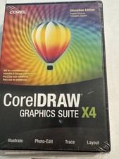 CorelDRAW Graphics Suite X4 Education Edition Software NEW Sealed