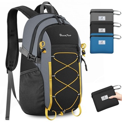 20L Foldable Waterproof Hiking Backpack Ultralight Daypack Packable Bag Travel