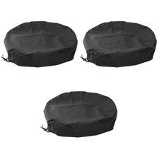 3 PCS Cistern Lid Covers Barrel Outdoor Accessory Mesh for Rain Barrels