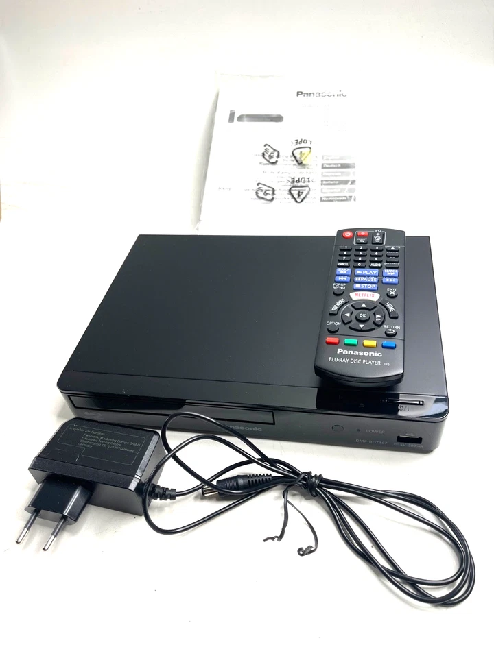 Panasonic DMP-BDT167EG  Blu-Ray Disc Player mit Fernbedienung orig. Verpackung - Bild 2 von 4