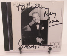 MARTY HENNE: I GOT GERSHWIN MUSIC CD, 12 GREAT TRACKS, WB MUSIC CORP. SIGNED