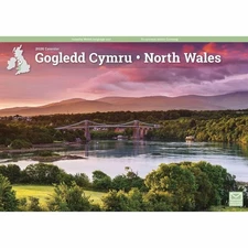 North Wales 2026 A4 Wall Calendar