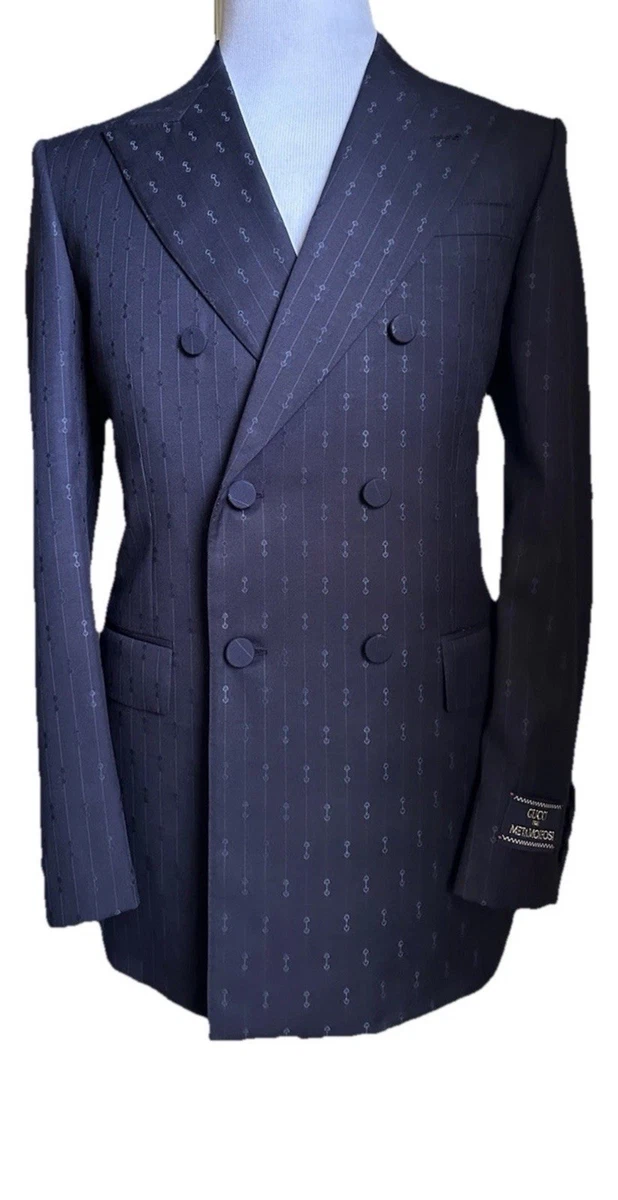 Double-Breasted Suit Jackets 38 in Waist Blazers for Men for sale